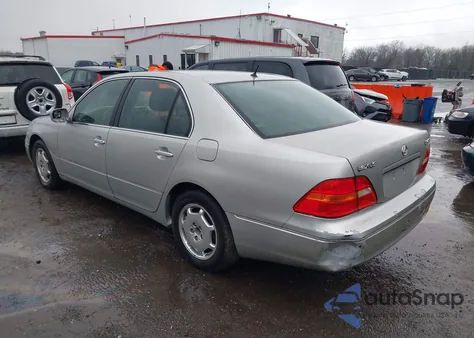 2002 Lexus Ls 430 from USA, damaged, VIN JTHBN30F820062666